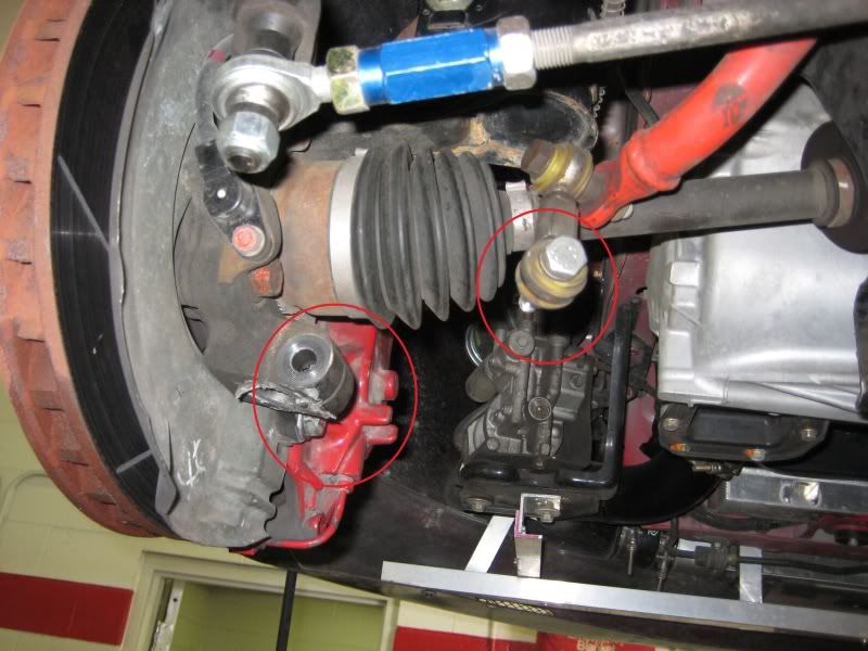 Moonface EVO VIIIIX Ball Joint/Roll Center Kit EvolutionM